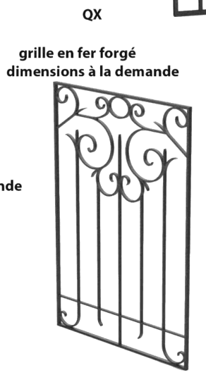 Eisenzaun - Referenz QX