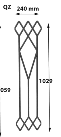 Eisenzaun - Referenz QZ
