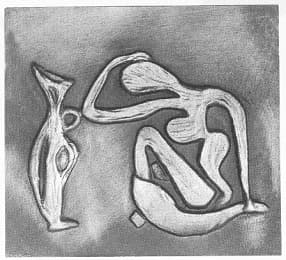 Die Frau und der Krug