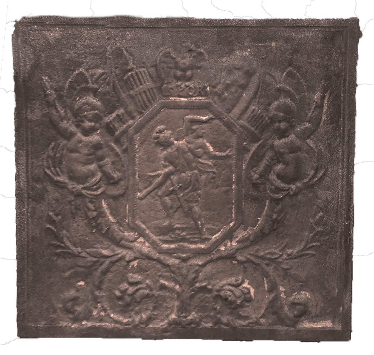 Sphinx und Palmetten