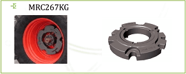MASSE DER TRAKTORRAD CLAAS 267 KG - MRC267KG