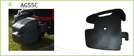 AGCO Traktorgewicht 55 kg mit Ratsche - AG55C