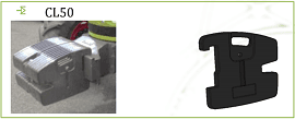 Traktorgewicht Claas 50 kg - CL50