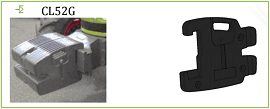Traktorgewicht Claas 52 kg links - CL52G
