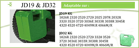 Traktorgewicht John Deere 19 KG - JD19