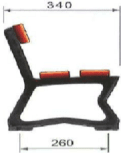 Kindergartenbankfuß