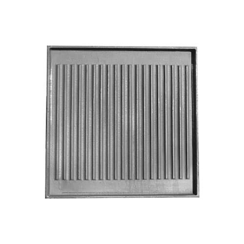 RECHTECKIGE UND QUADRATISCHE RILLENPLATTE