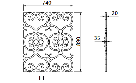 balustraden-baluster-gelander_aus-guss-und-schmiedeeisen_Vogelchen__LI_dimension