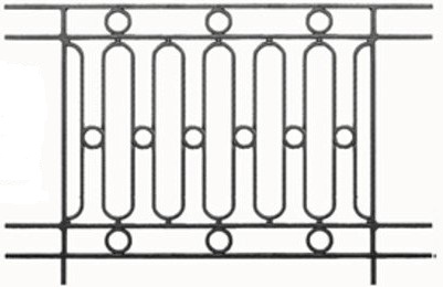  Balustraden, Baluster und Geländer aus Guss und Schmiedeeisen_Vogelchen_rl