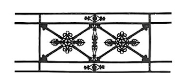 Geländer, Balkongeländer und kunstvoll verzierte traditionelle Balkongeländer aus Guss_vogelchen_mc