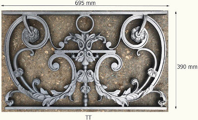 Geländer, Balkongeländer und kunstvoll verzierte traditionelle Balkongeländer aus Guss_vogelchen_TT