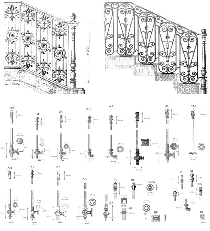 Treppen und treppengeländer