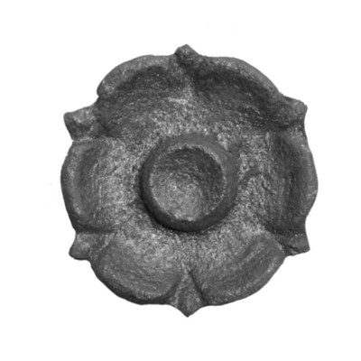 Gusseiserne rosette Nénuphar