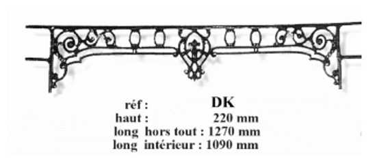 FENSTERSTANGE GELÄNDER BALUSTRADE DK