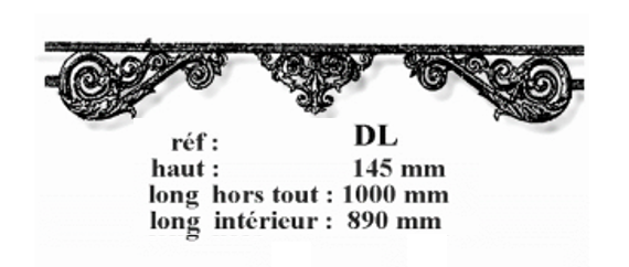 FENSTERSTANGE GELÄNDER BALUSTRADE DL