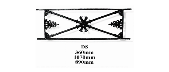 FENSTERSTANGE GELÄNDER BALUSTRADE DS