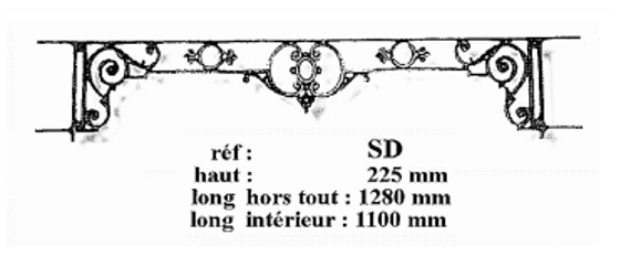 FENSTERSTANGE GELÄNDER BALUSTRADE SD