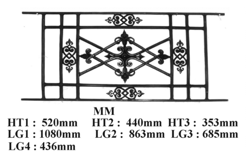 Balkongeländer Geländer Balustrade MM