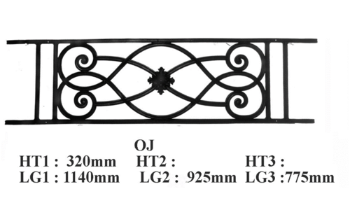 Balkongeländer Geländer Balustrade OJ