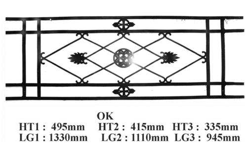 Balkongeländer Geländer Balustrade OK