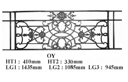 Balkongeländer Geländer Balustrade OY