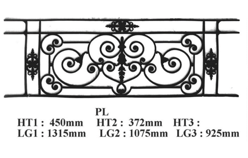 Balkongeländer Geländer Balustrade PL