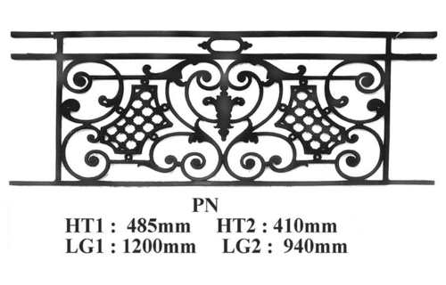 Balkongeländer Geländer Balustrade PN