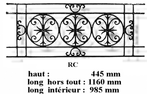 Balkongeländer Geländer Balustrade RC