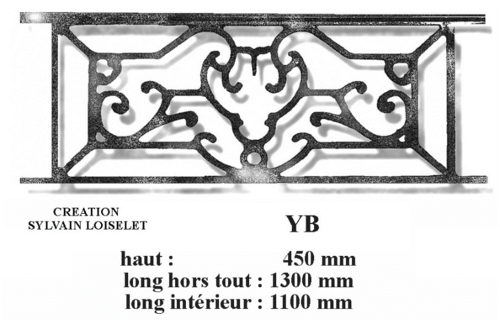 Balkongeländer Geländer Balustrade YB