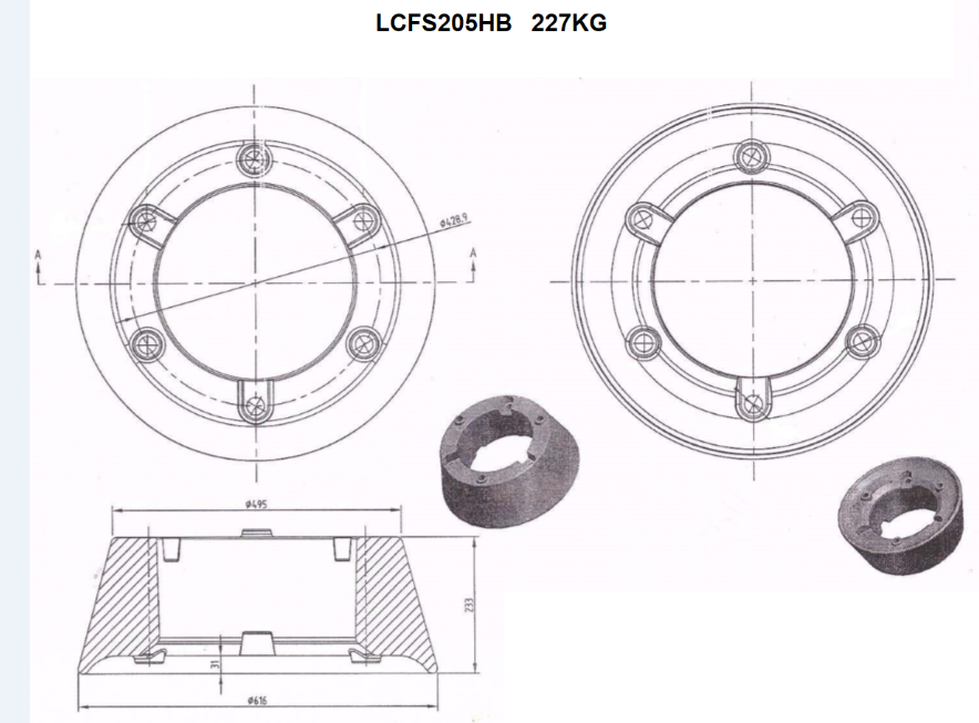 LCFS205HB - 227KG